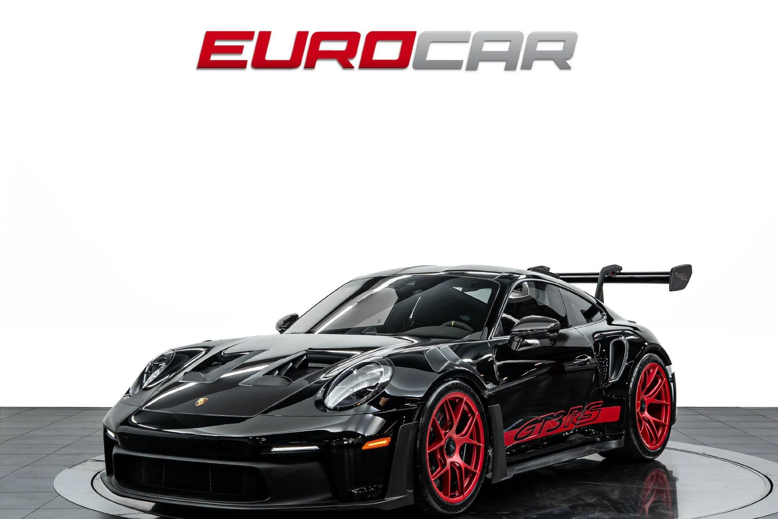 Porsche 911 (992.1) GT3 RS Weissach · black · Eurocar OC