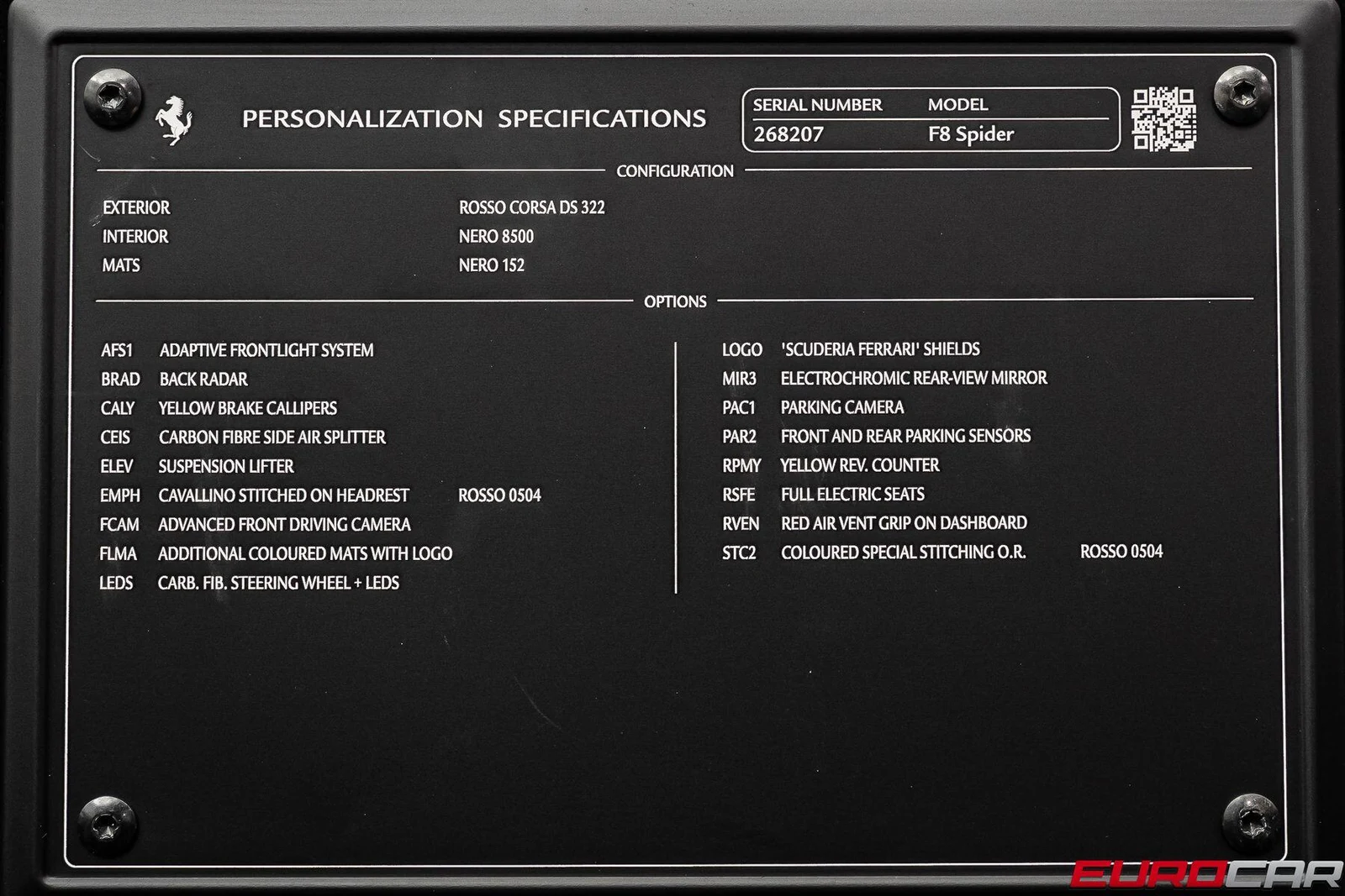 2021 Ferrari F8 Spider, 13/20