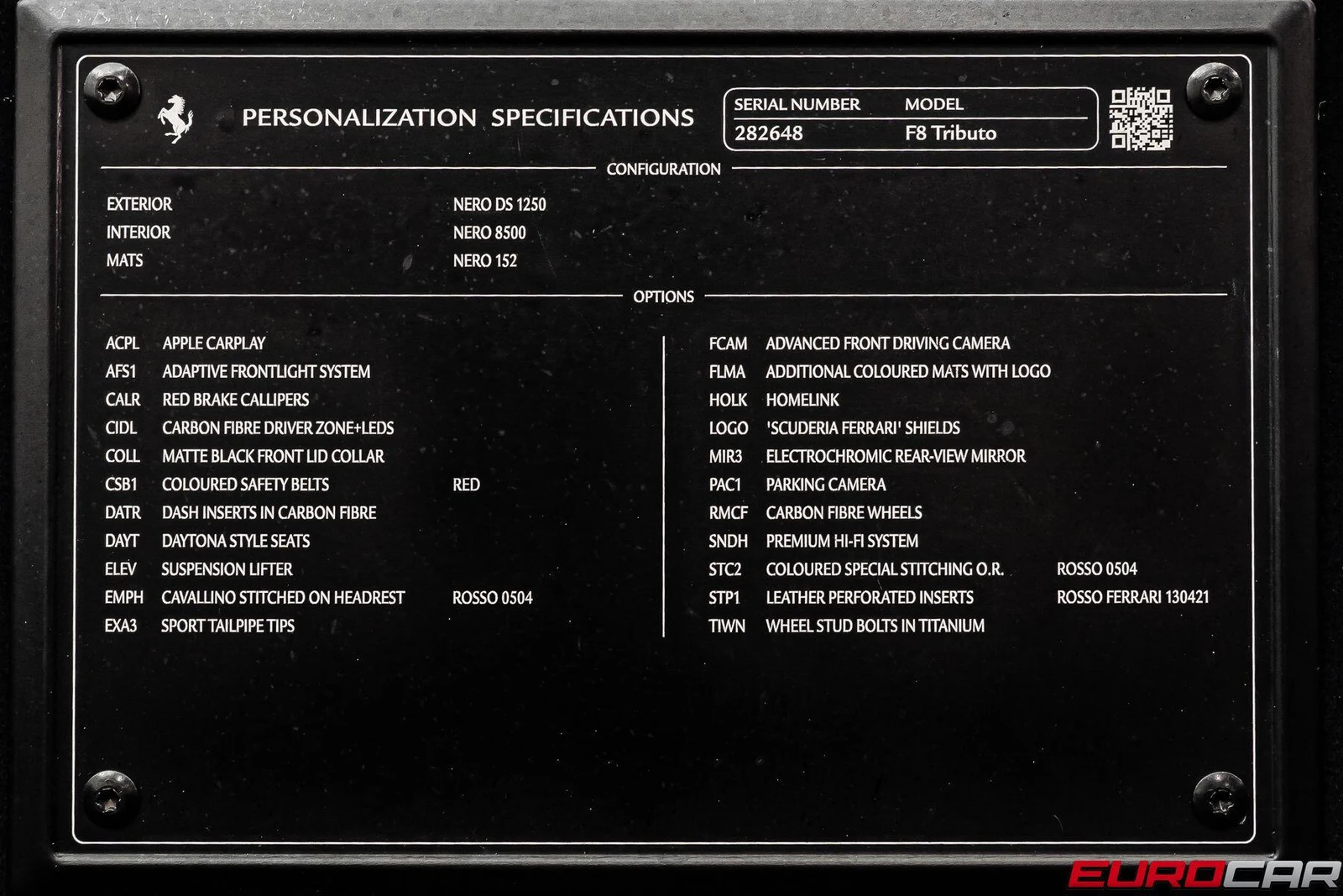 2022 Ferrari F8 Tributo, 11/20