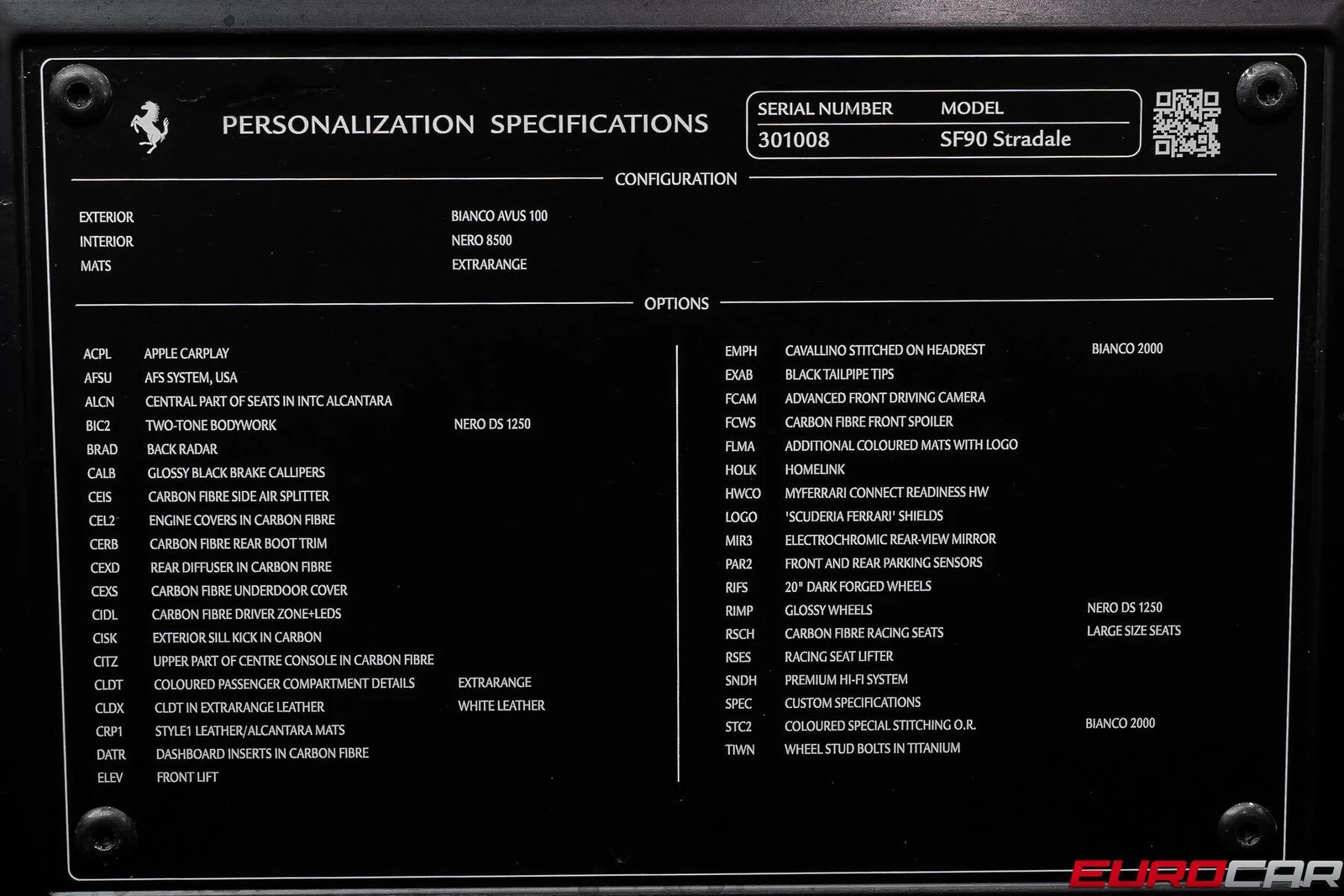 2024 Ferrari SF90 Stradale, 12/20