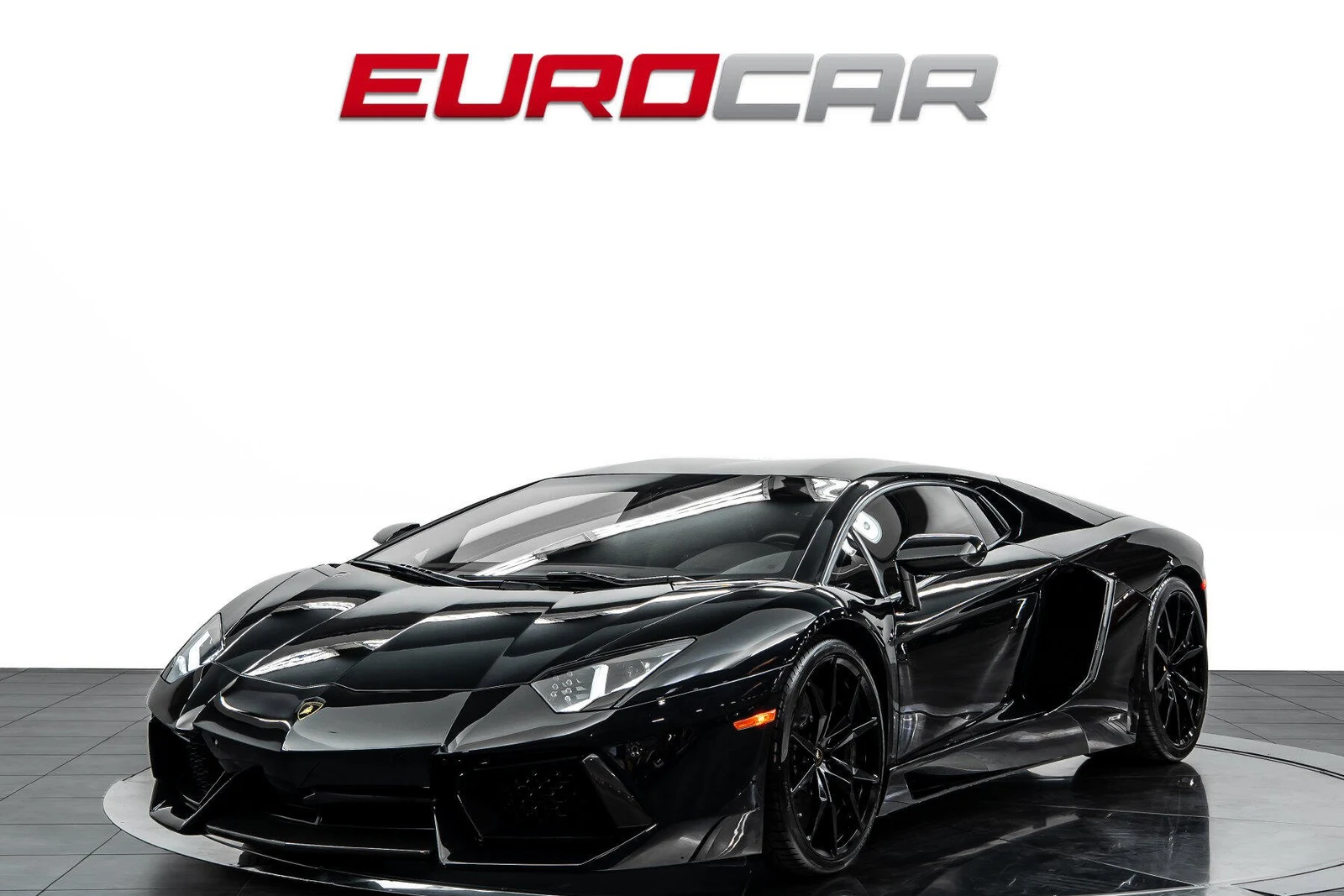 Lamborghini Aventador LP 700-4 · Nero Pegaso Metallic · Eurocar OC
