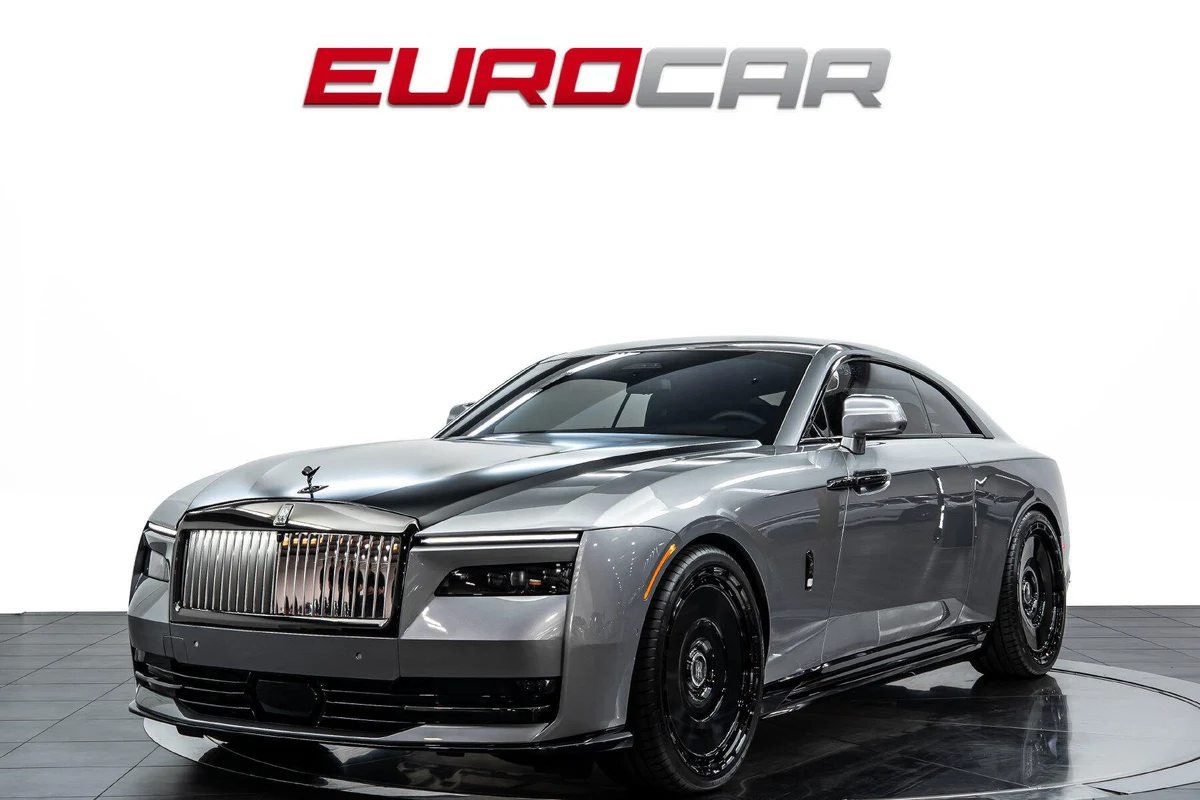 Rolls-Royce Spectre Black Badge · Jubilee Silver · Eurocar OC