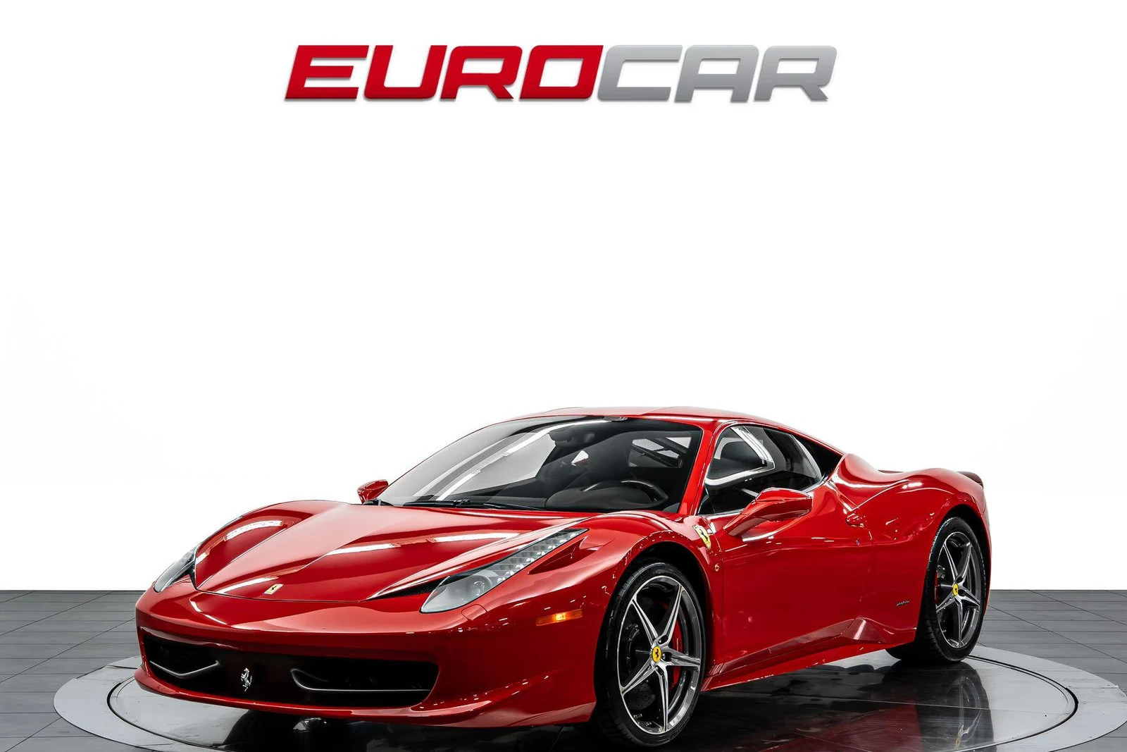 Ferrari 458 Italia · Rosso Corsa · Eurocar OC