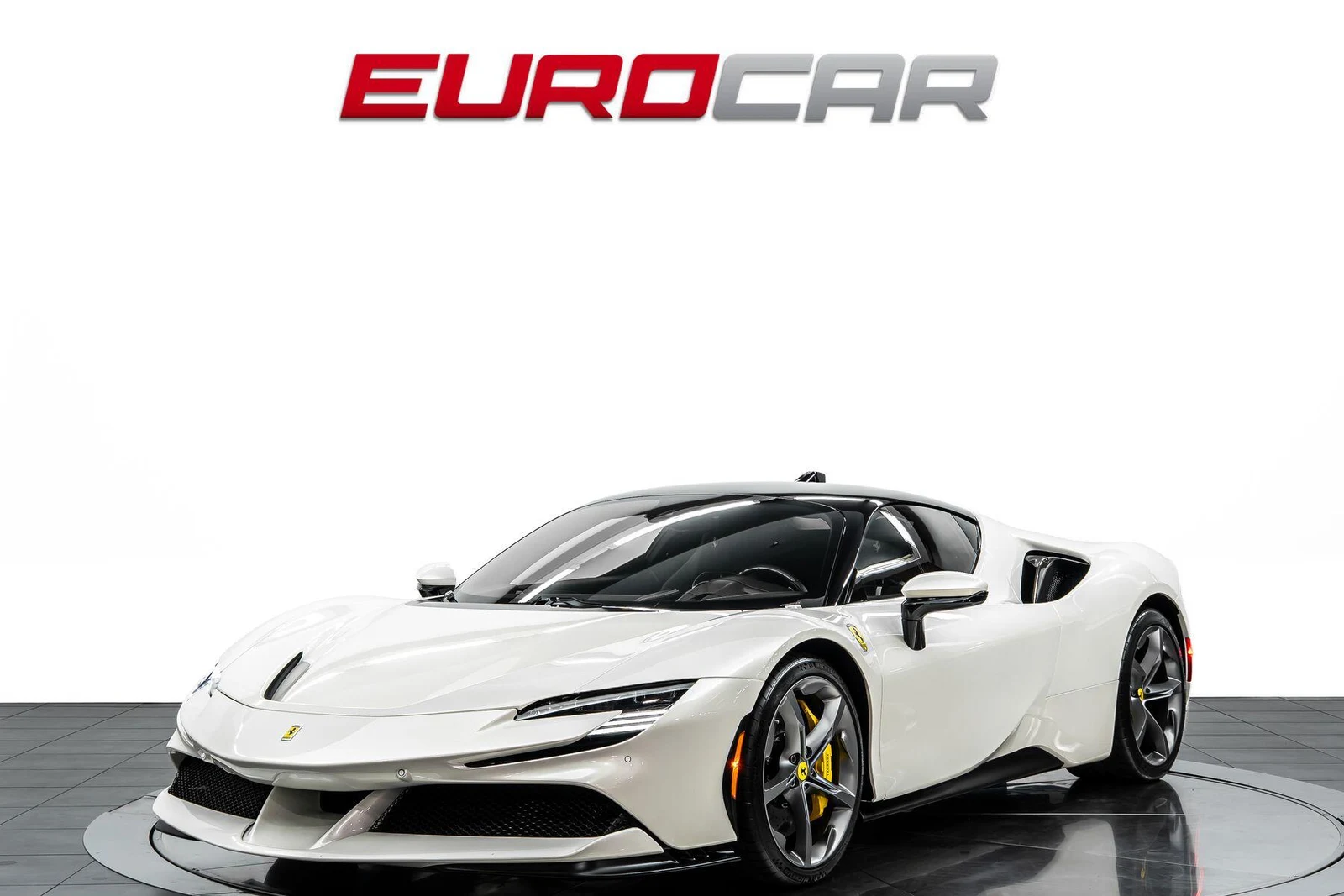 Ferrari SF90 Stradale · Bianco Italia · Eurocar OC