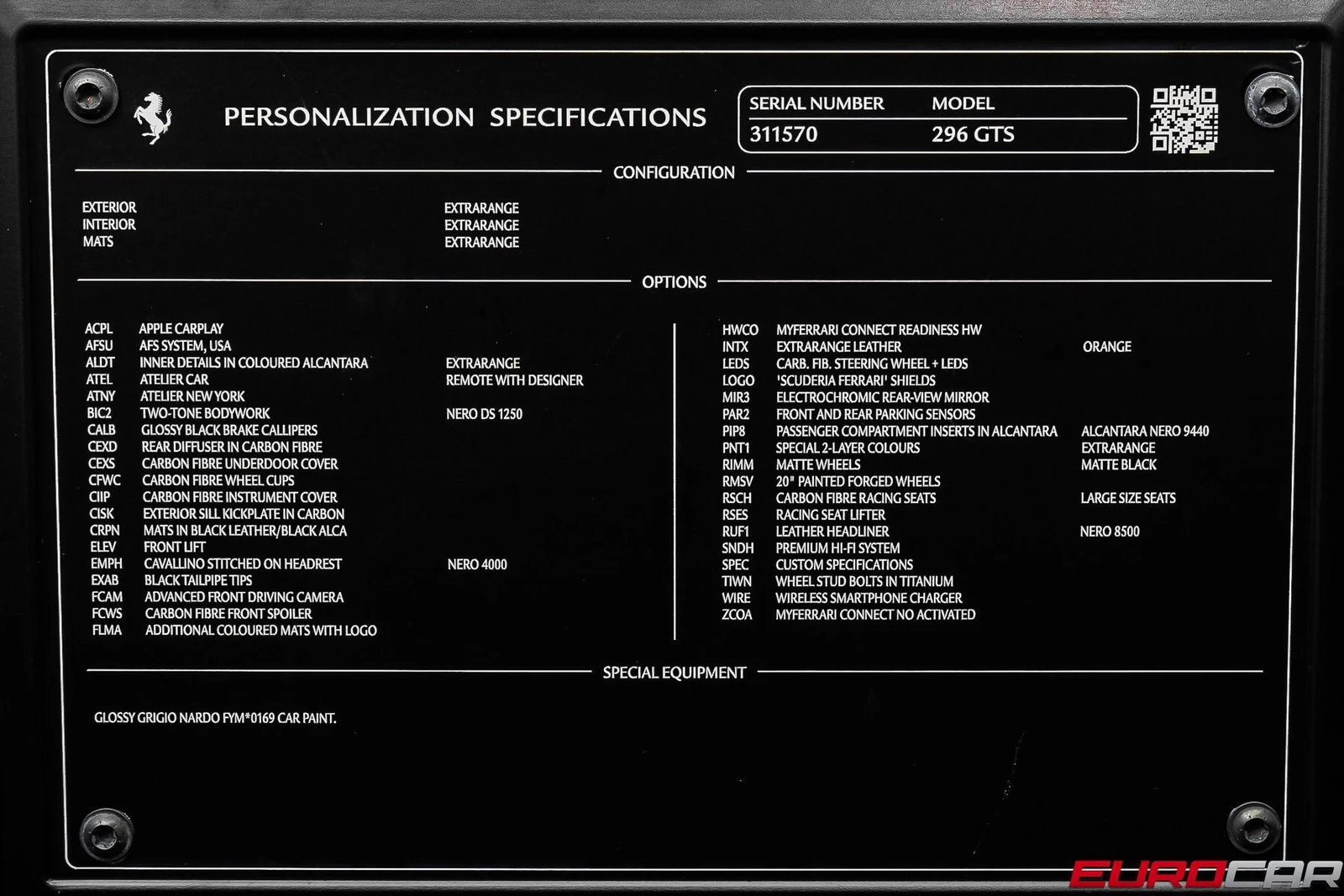 2024 Ferrari 296 GTS, 13/20