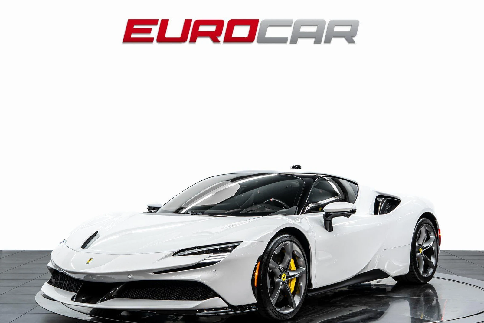 Ferrari SF90 Stradale · Bianco Cervino · Eurocar OC