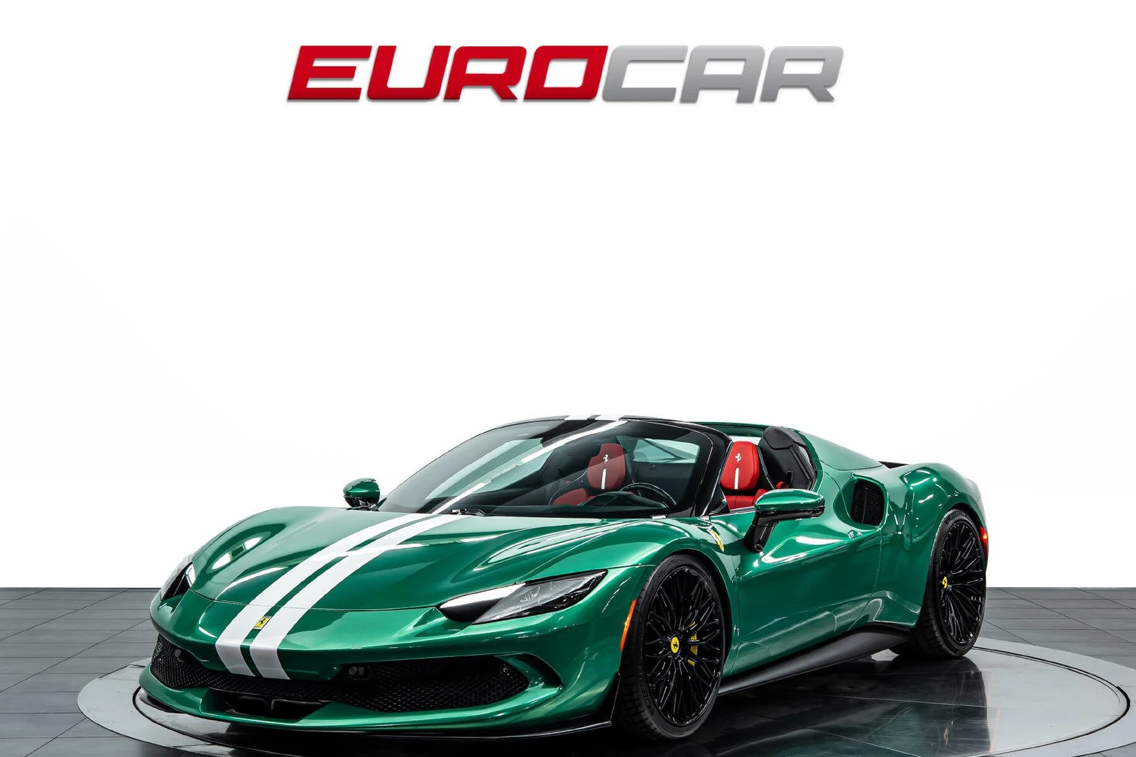 Ferrari 296 GTS · Bianco Avus · Eurocar OC