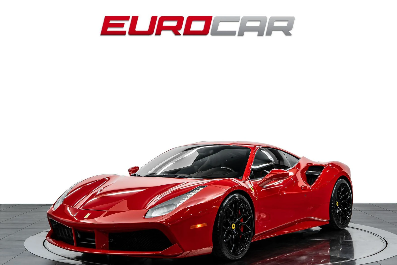 Ferrari 488 GTB · Rosso Corsa · Eurocar OC