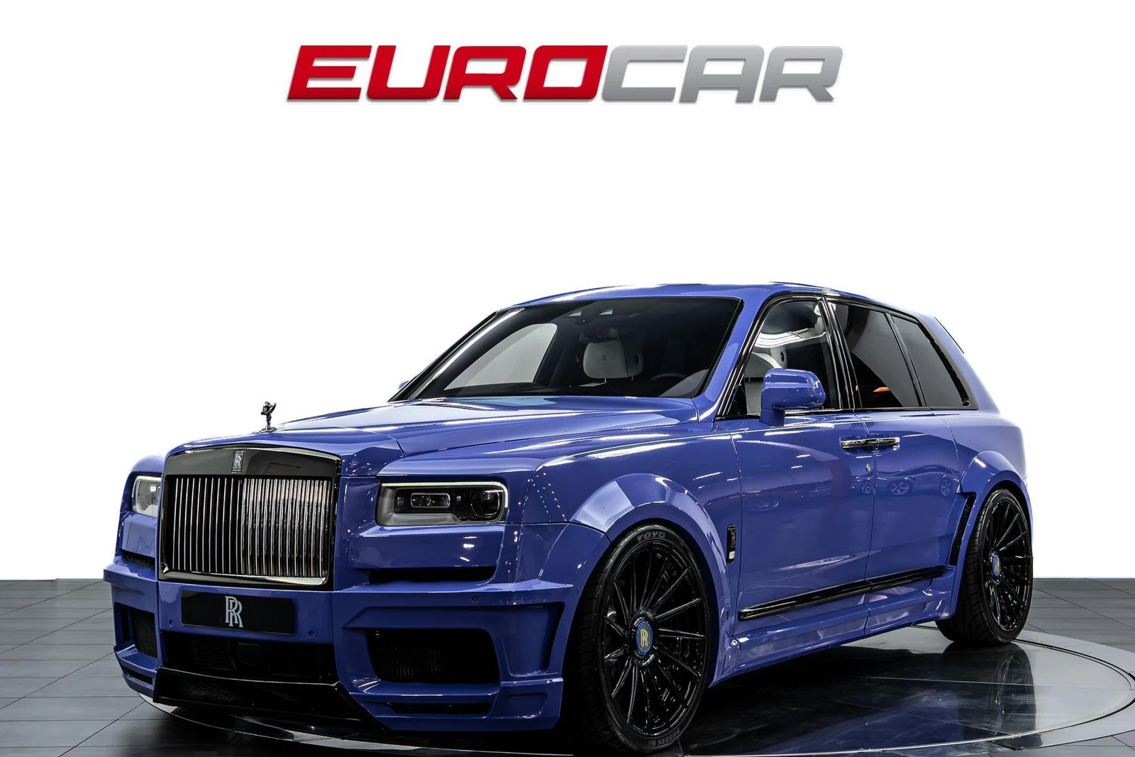 Rolls-Royce Cullinan Black Badge NOVITEC Widebody · Mirabeau Blue · Eurocar OC