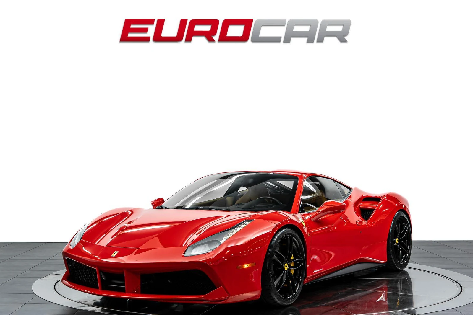 Ferrari 488 GTB · Rosso Scuderia · Eurocar OC