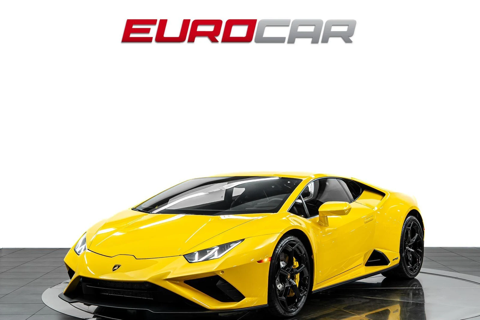 Lamborghini Huracán EVO RWD · Giallo Inti Pearl · Eurocar OC