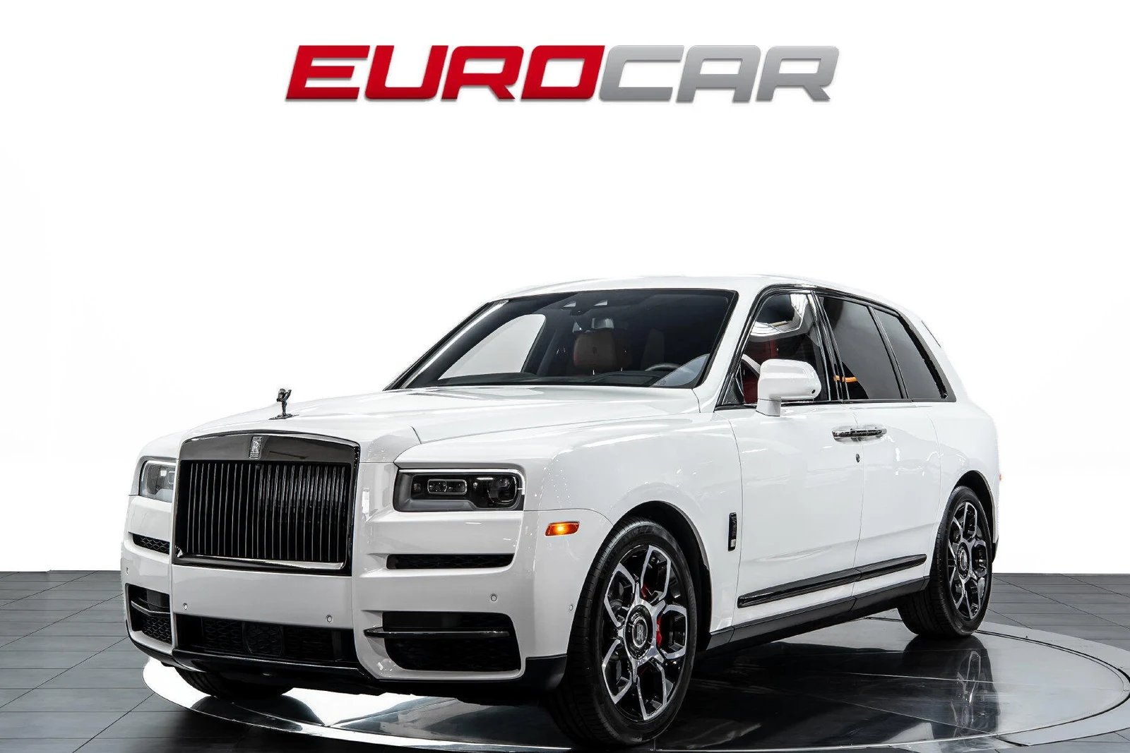 Rolls-Royce Cullinan Black Badge · Arctic White · Eurocar OC