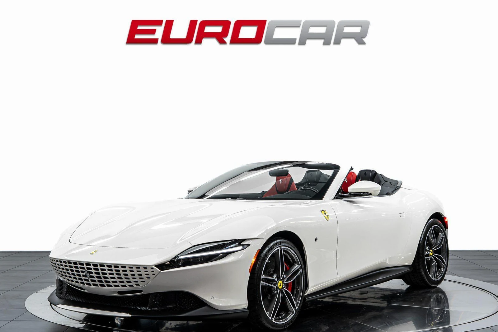 Ferrari Roma Spider · Bianco Avus · Eurocar OC