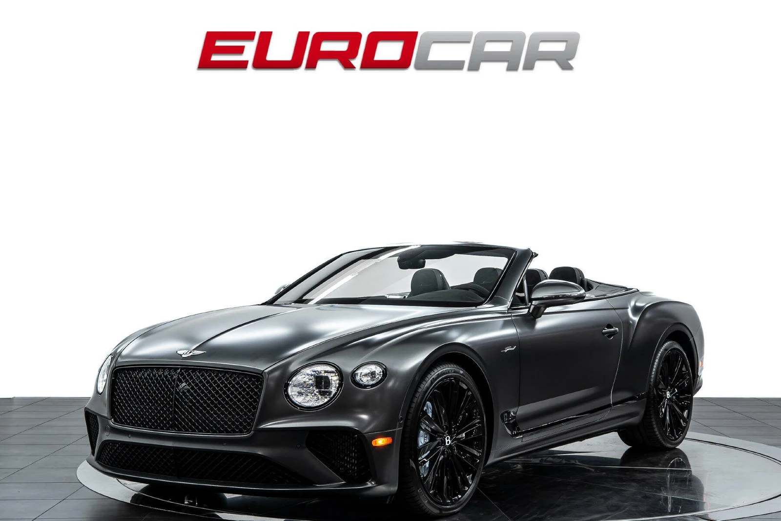 Bentley Continental GTC Speed (3rd Generation) · Anthracite Satin by Mulliner · Eurocar OC