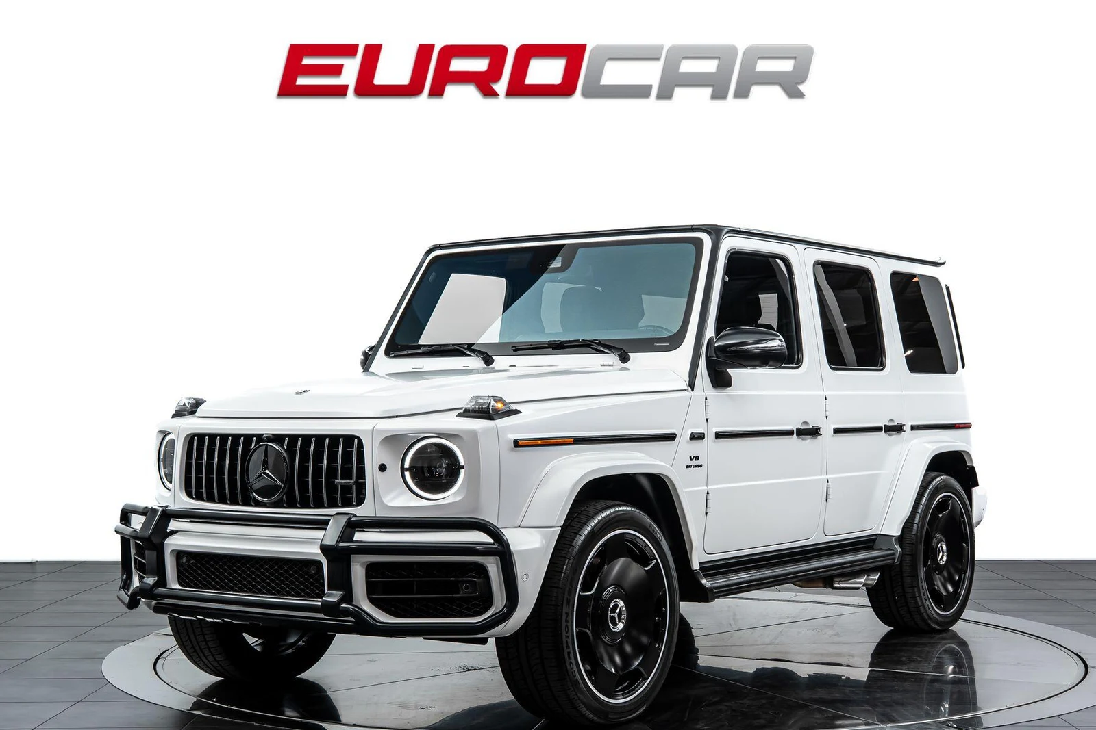 Mercedes-Benz AMG G 63 (W463 2nd Generation) · G MANUFAKTUR Moonlight White magno · Eurocar OC