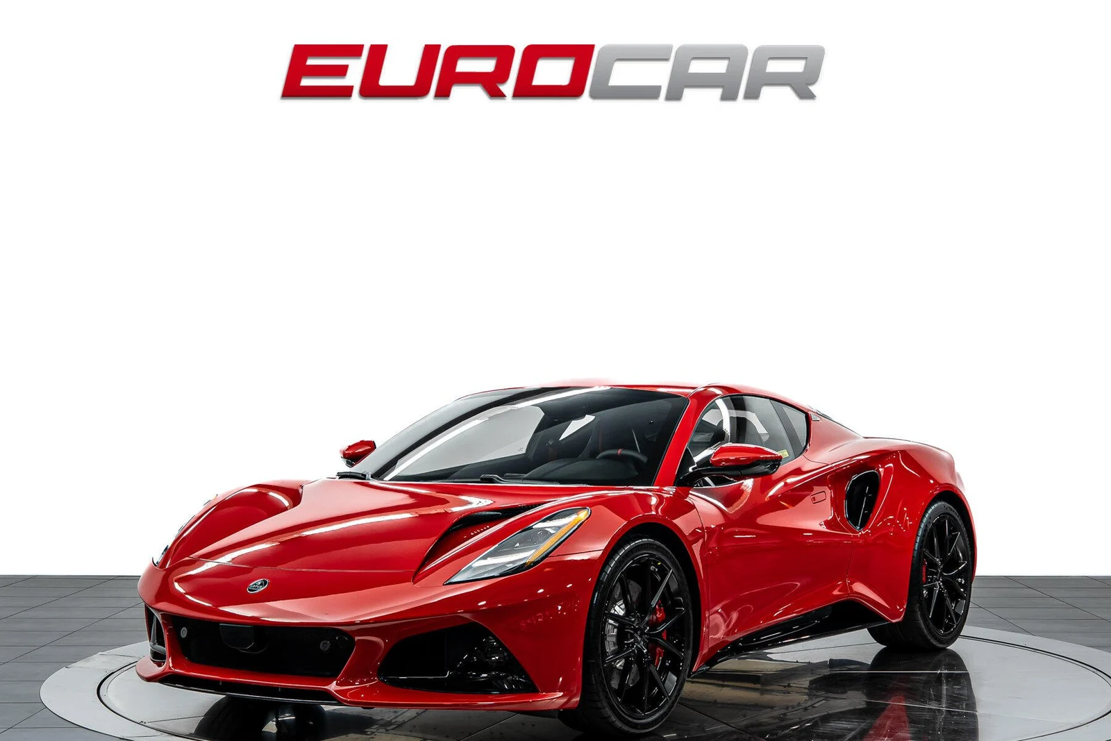 Lotus Emira Turbo SE · Vivid Red · Eurocar OC