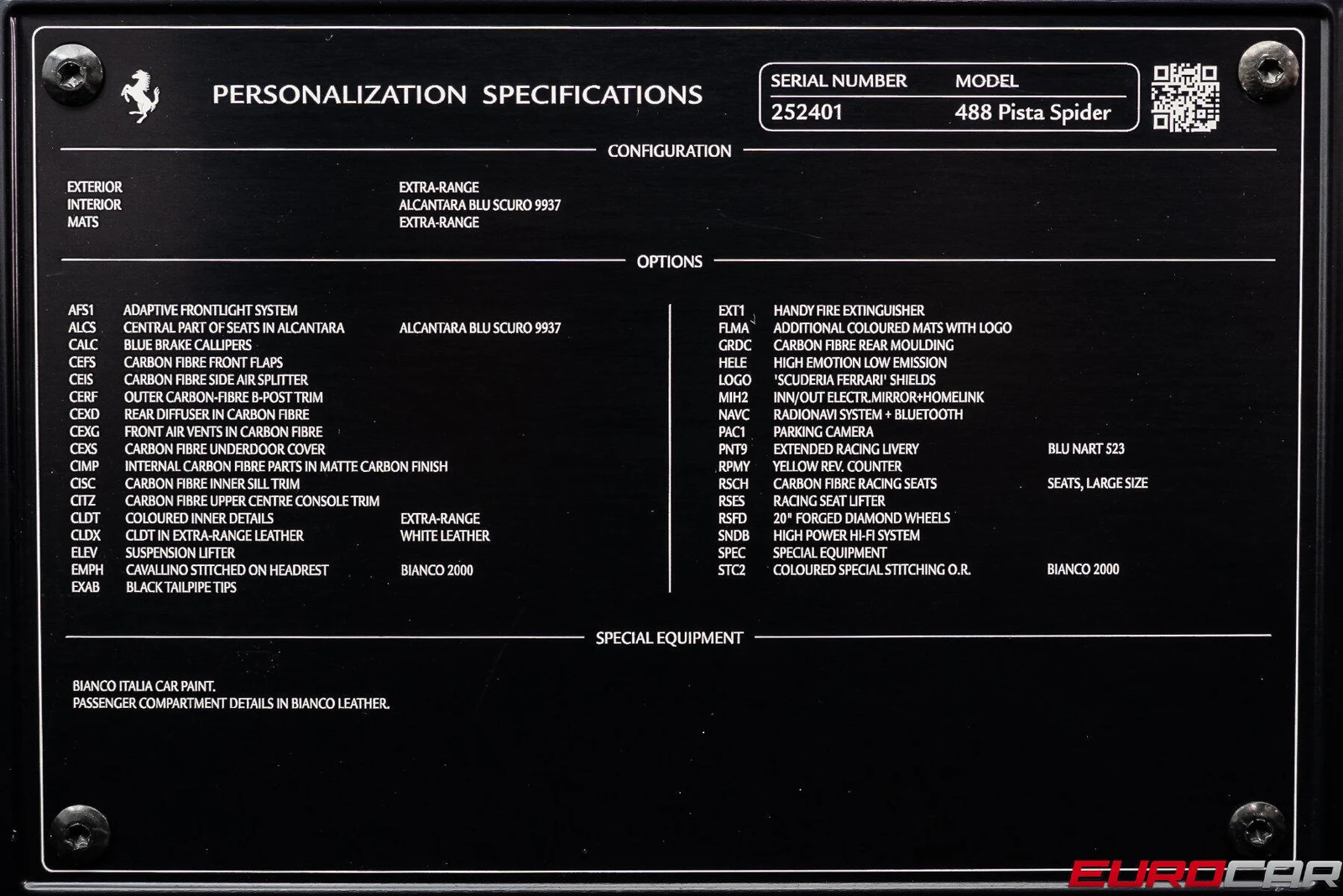 2020 Ferrari 488 Pista Spider, 12/30