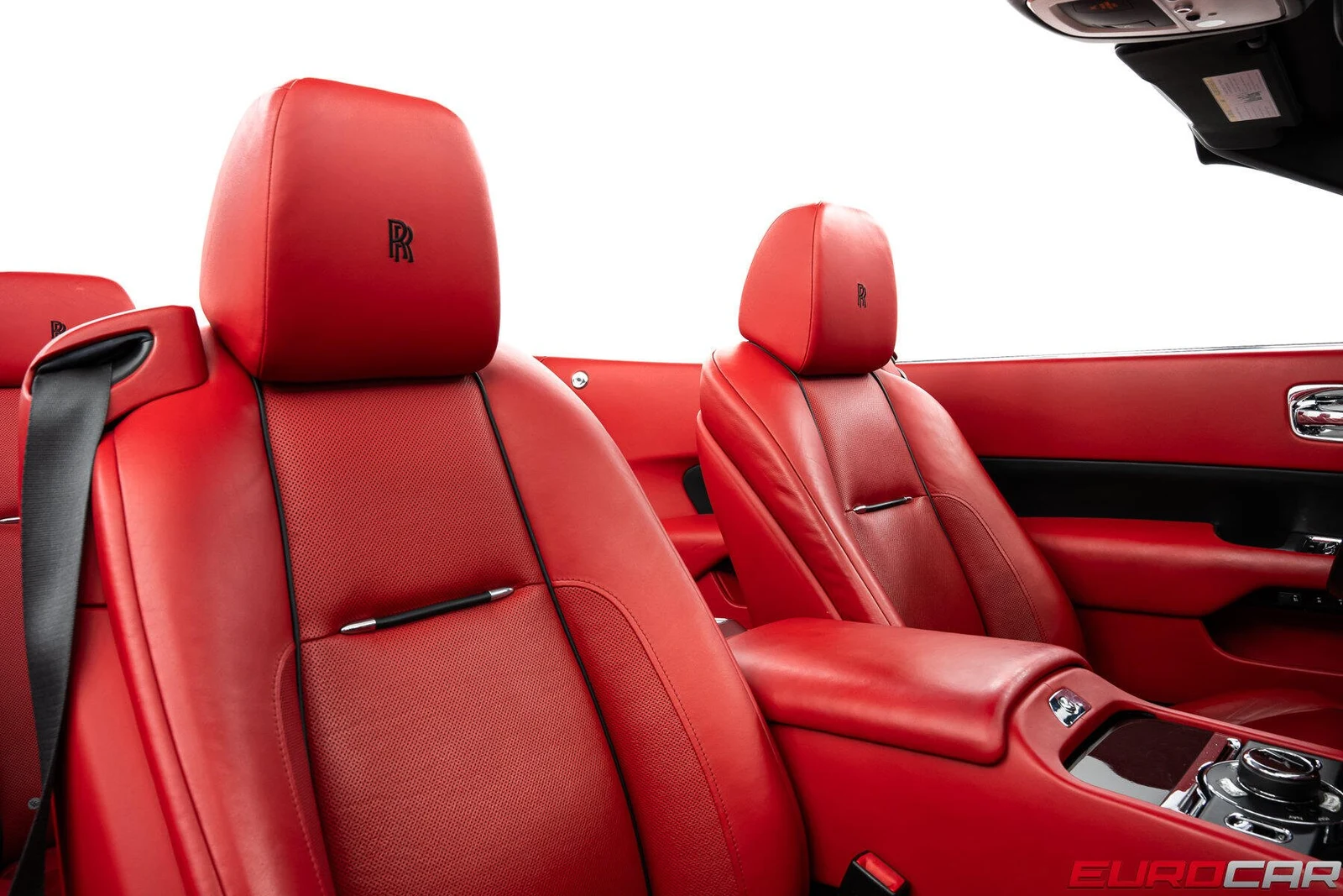 2018 Rolls-Royce Dawn interior, seats, Red