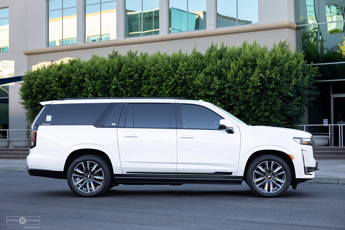 2022 Cadillac Escalade ESV Sport Platinum for sale, exterior, Crystal White Tricoat