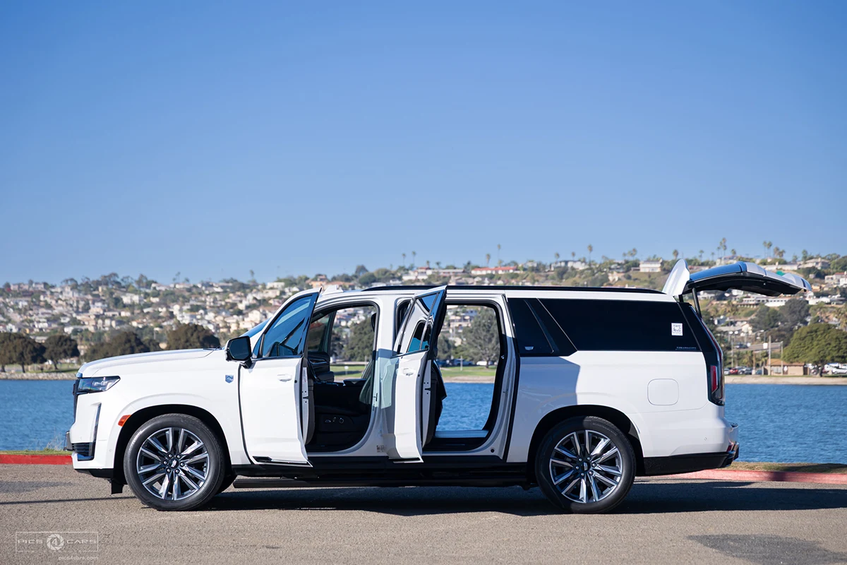 2022 Cadillac Escalade ESV Sport Platinum for sale, exterior, Crystal White Tricoat