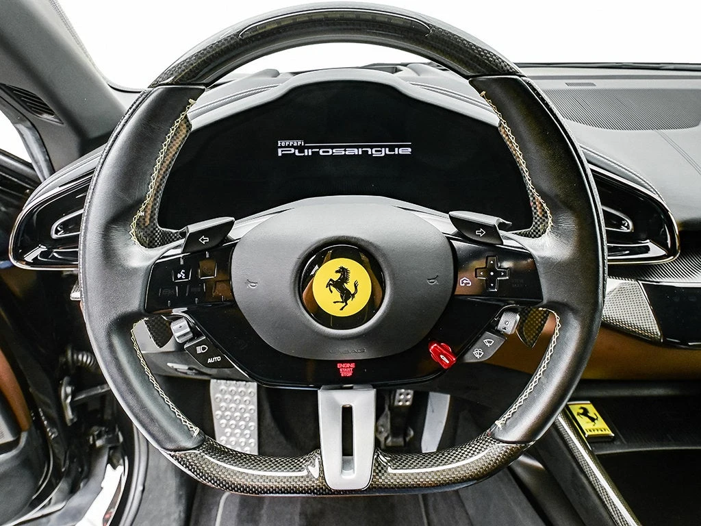 2024 Ferrari Purosangue interior, Cioccolato