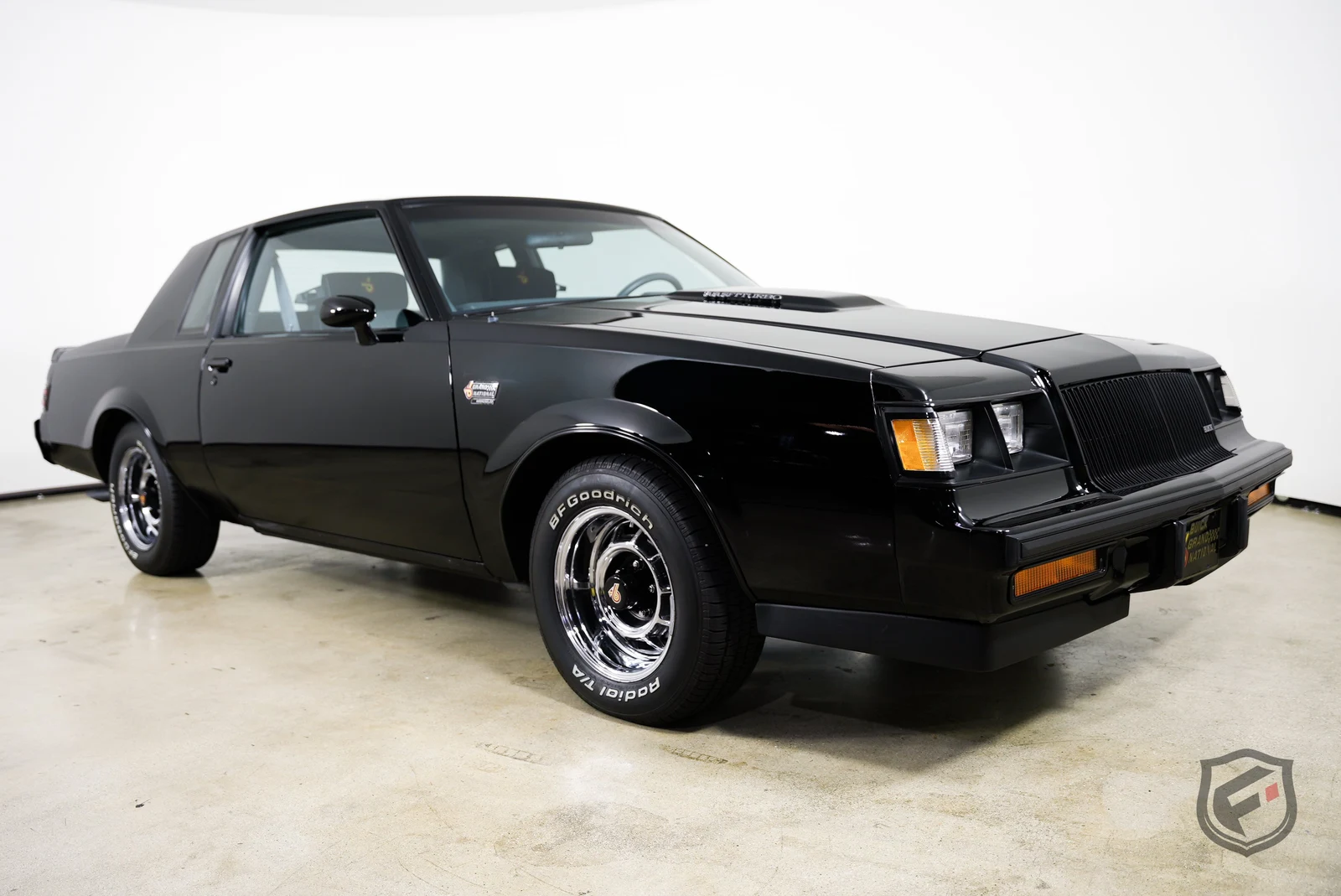 1987 Buick Regal Grand National in black offered by Fusion Luxury Motors in Chatsworth, California