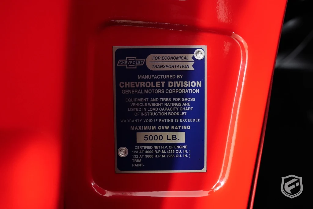1956 Chevrolet 3100 Cameo Carrier, 28/30