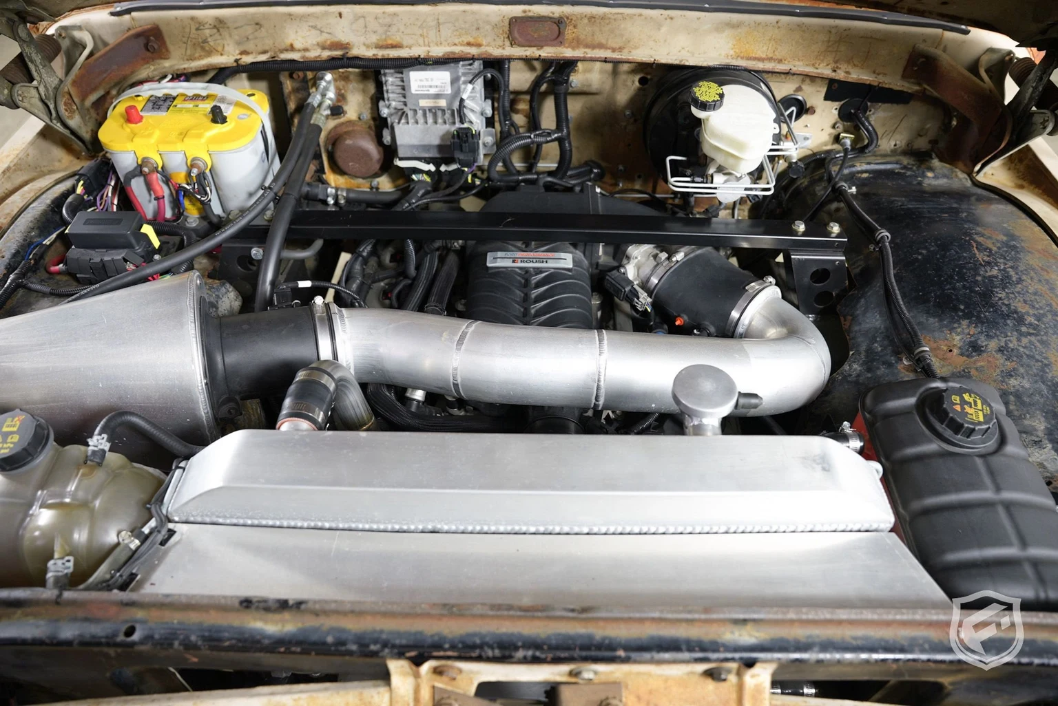 1963 Ford F-250 Roush Supercharged Restomod, 17/30