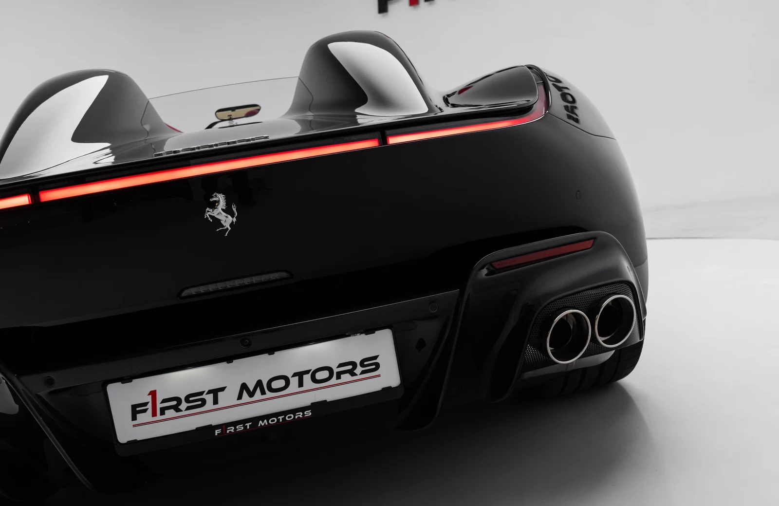 2021 Ferrari Monza SP2 for sale, exterior, Black
