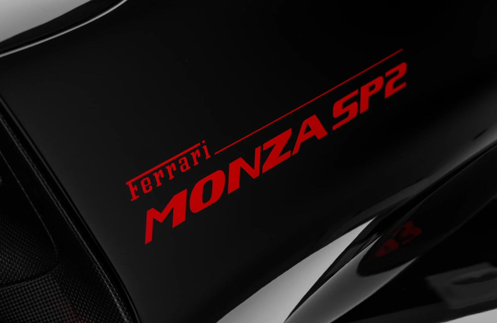 2021 Ferrari Monza SP2, detail