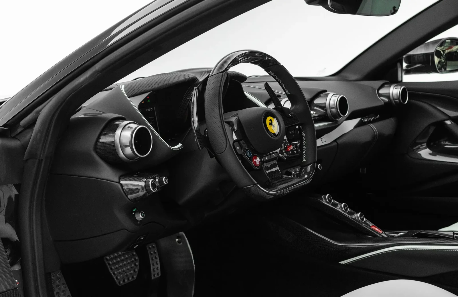2019 Ferrari 812 Superfast interior, dashboard