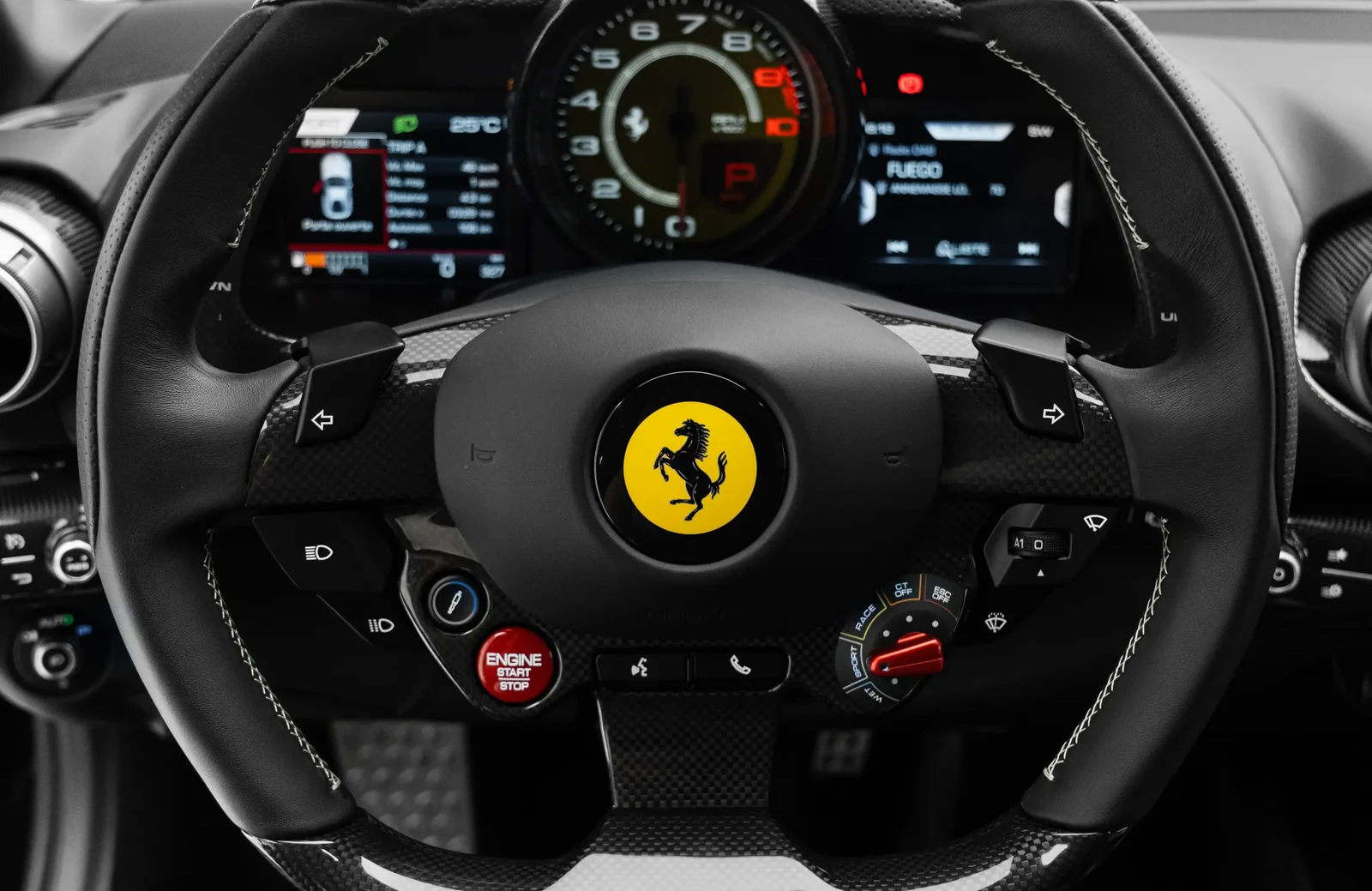 2019 Ferrari 812 Superfast interior
