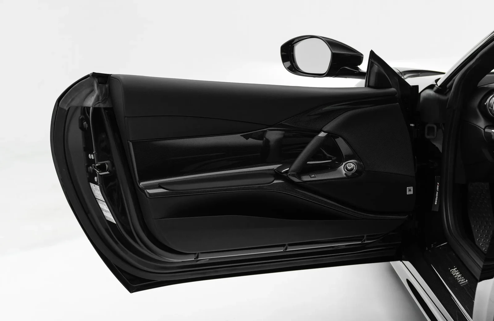 2019 Ferrari 812 Superfast interior, door panel