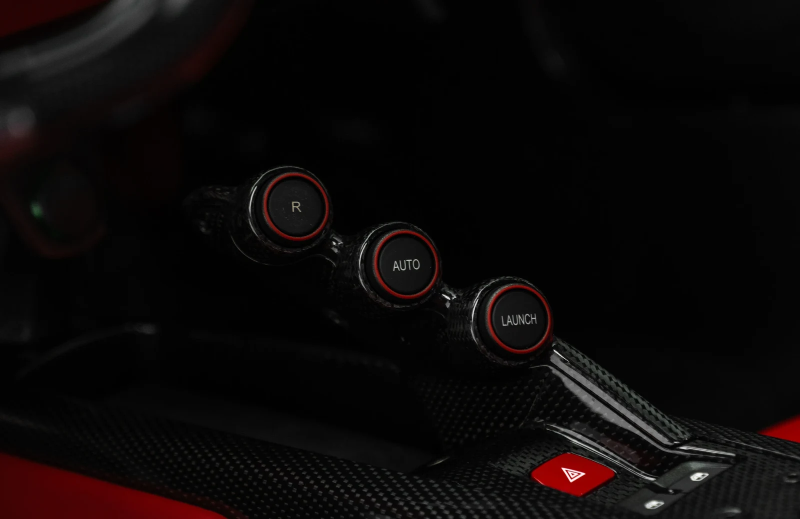 2014 Ferrari LaFerrari interior, center console