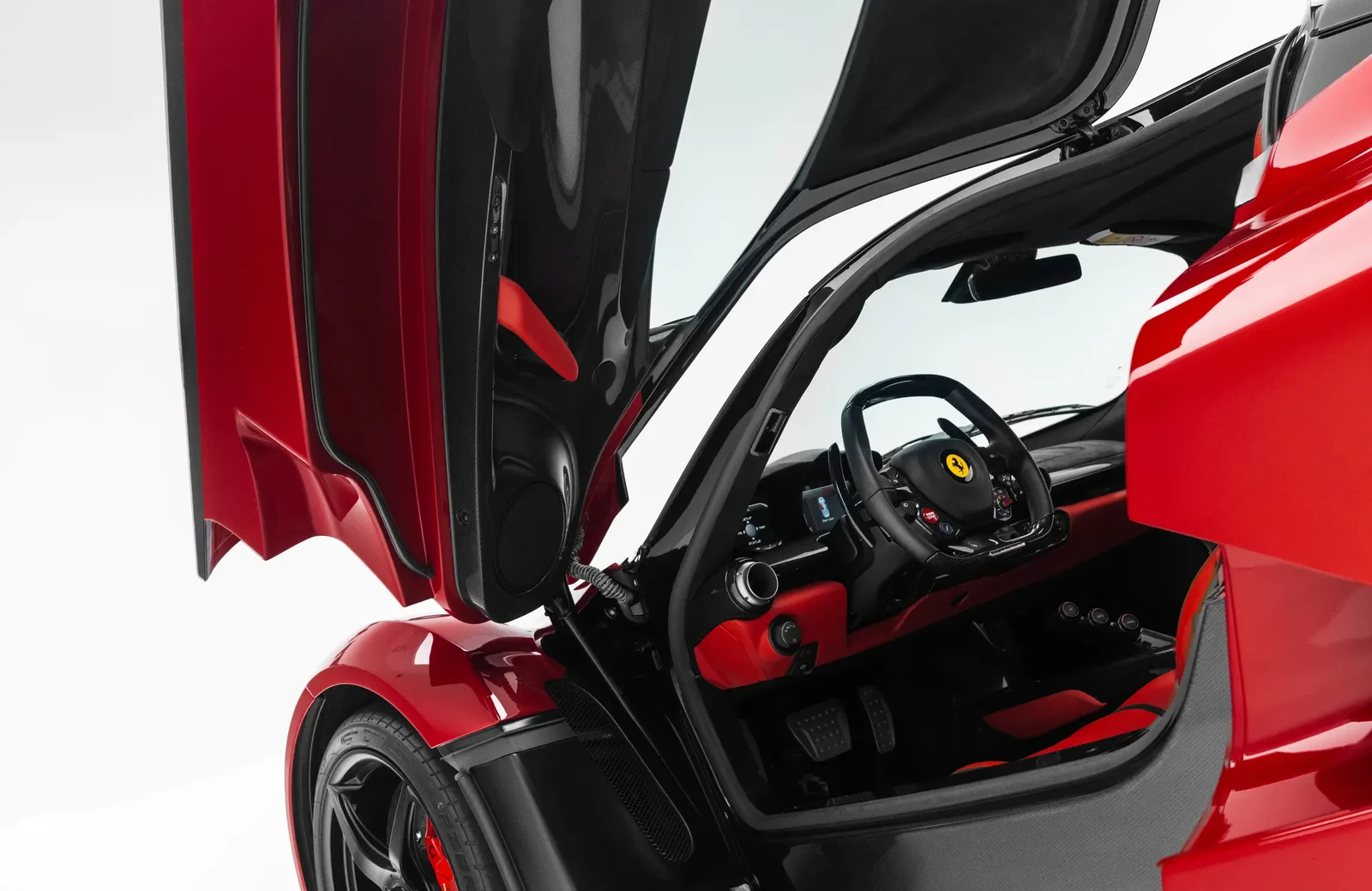 2014 Ferrari LaFerrari for sale, exterior, Rosso Fuoco