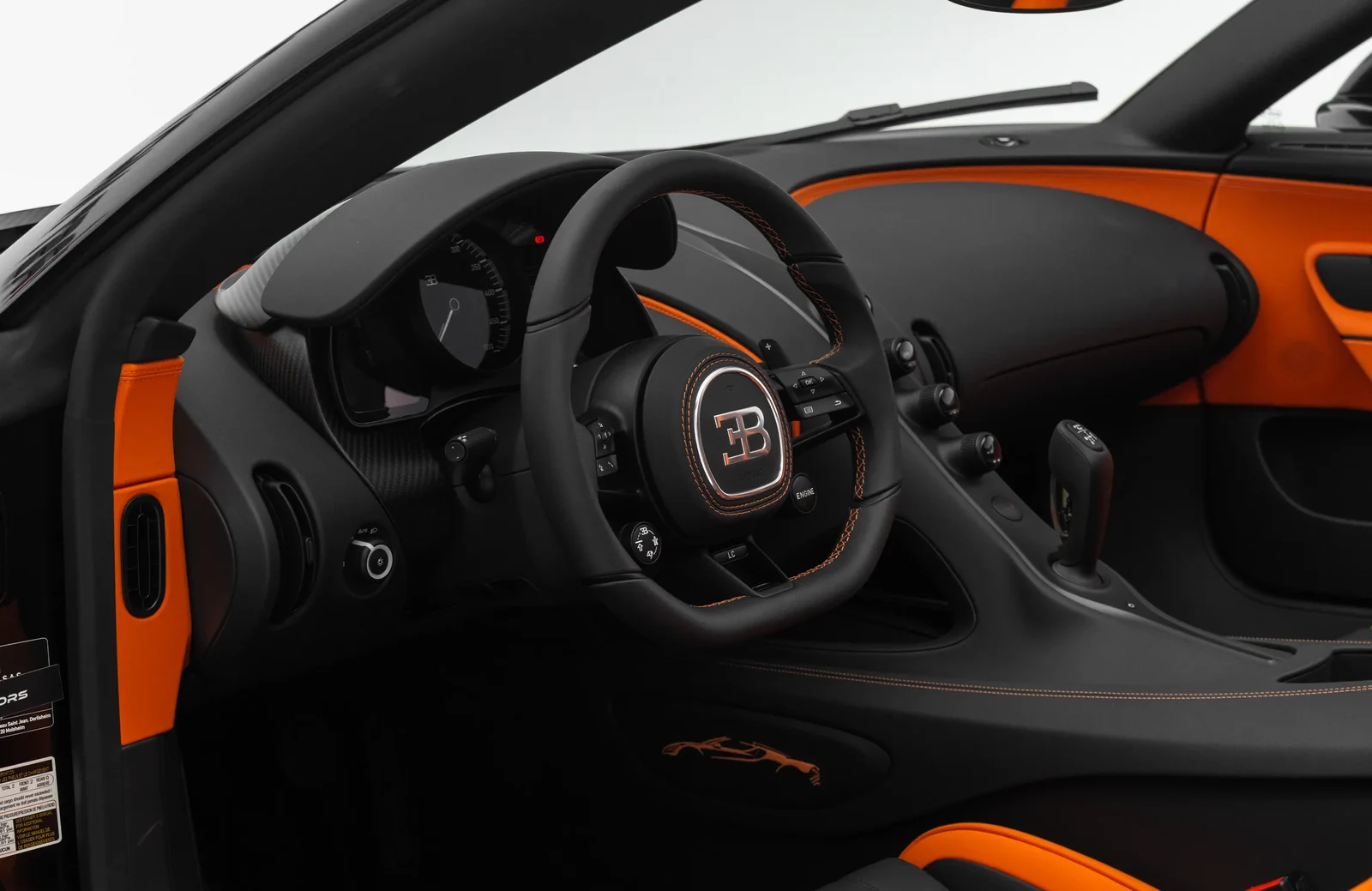 2025 Bugatti W16 Mistral interior