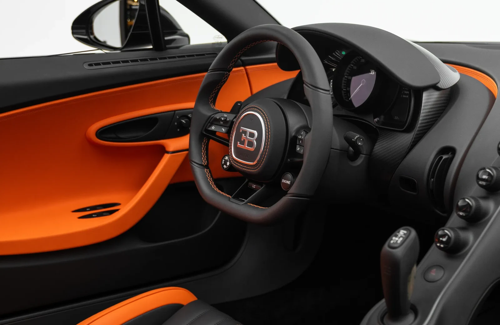 2025 Bugatti W16 Mistral interior