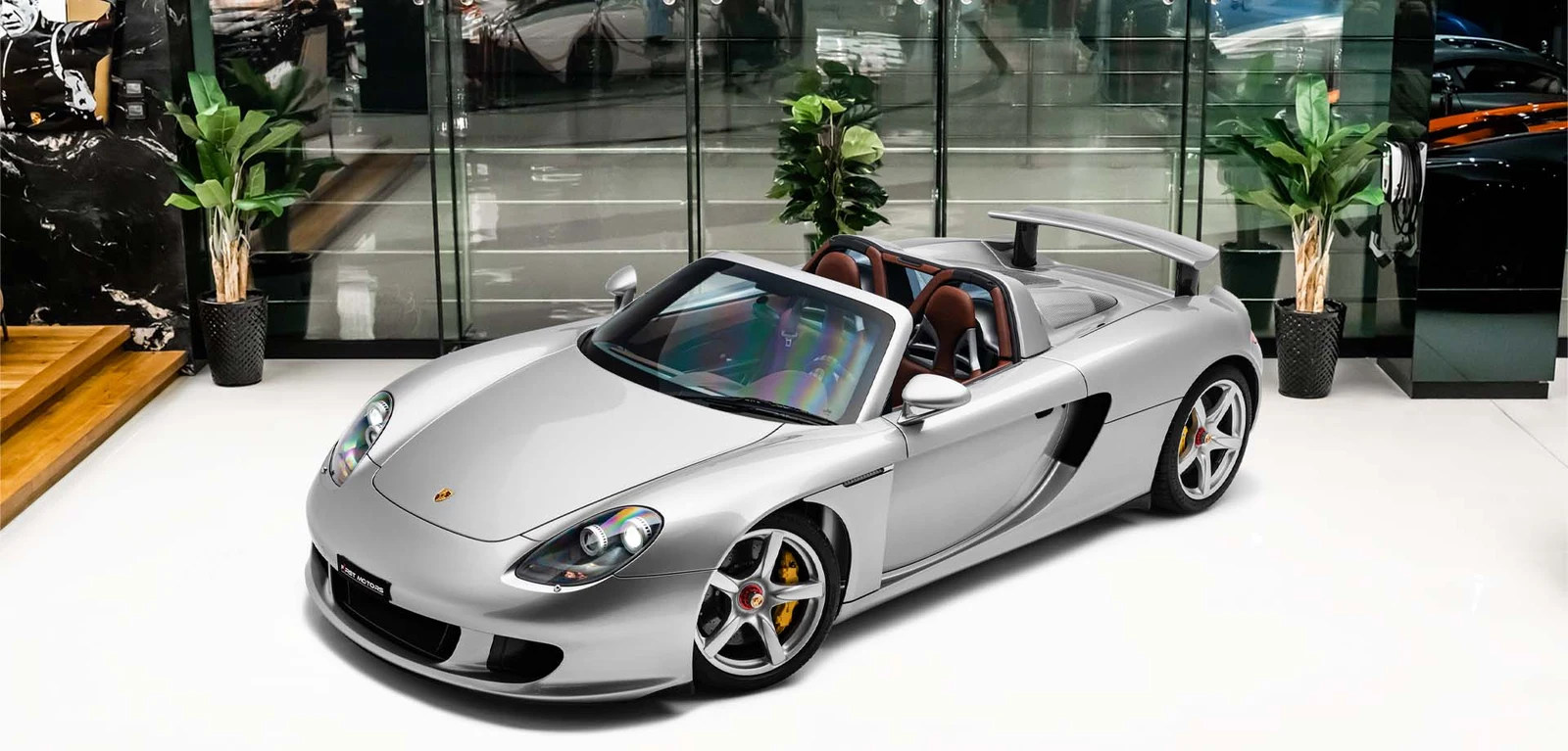 2006 Porsche Carrera GT, front three-quarter view