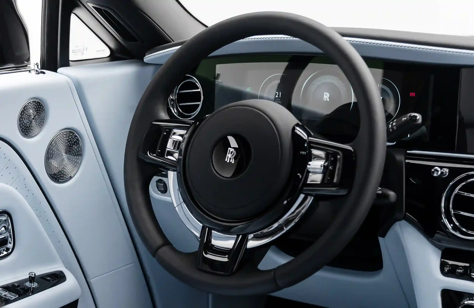 2025 Rolls-Royce Spectre interior, Blue