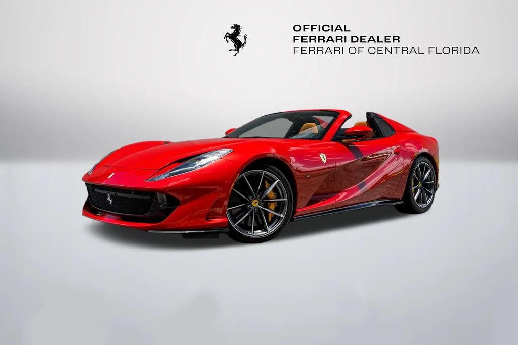 Ferrari 812 GTS in a front three-quarter view