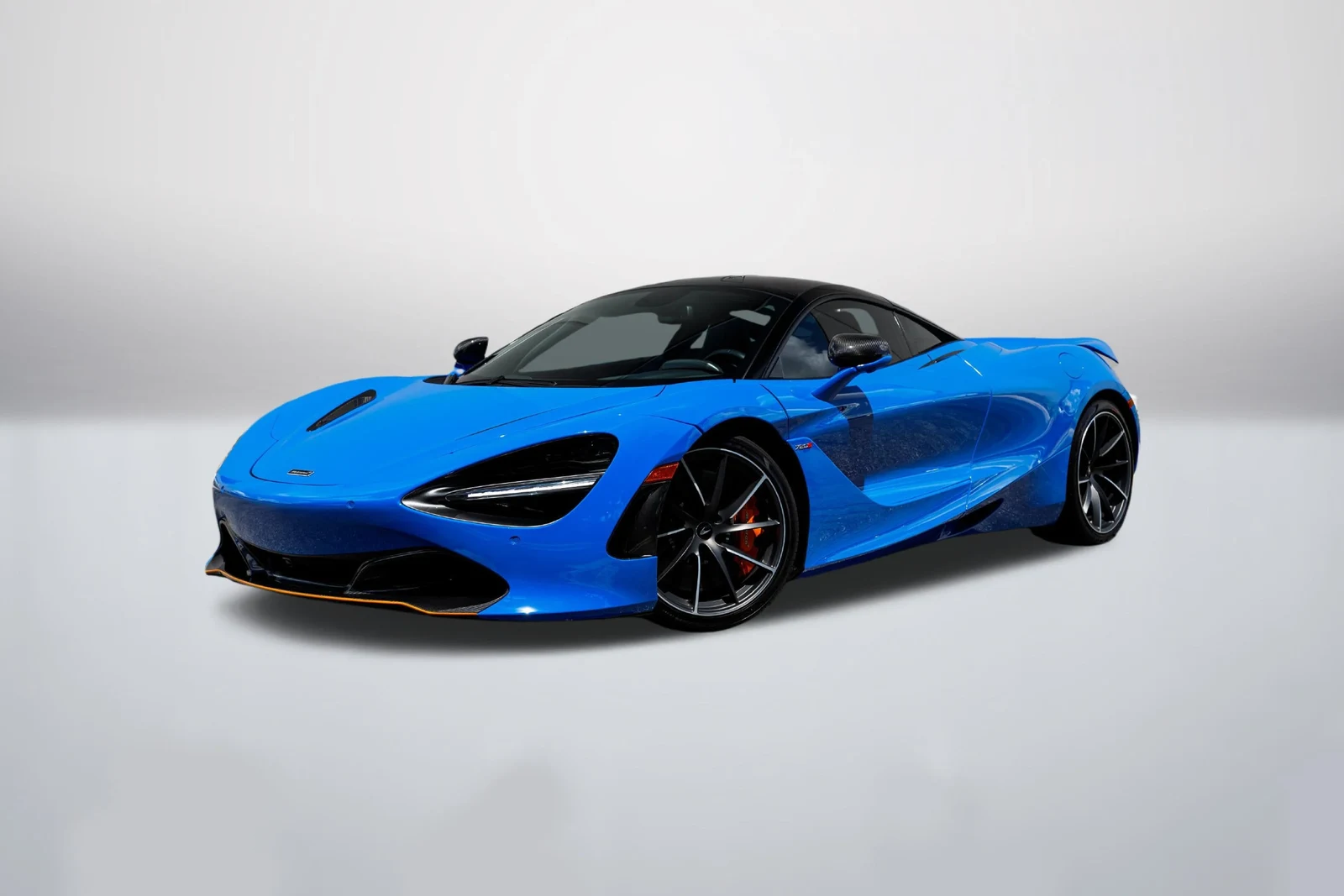 McLaren 720S in a front three-quarter view