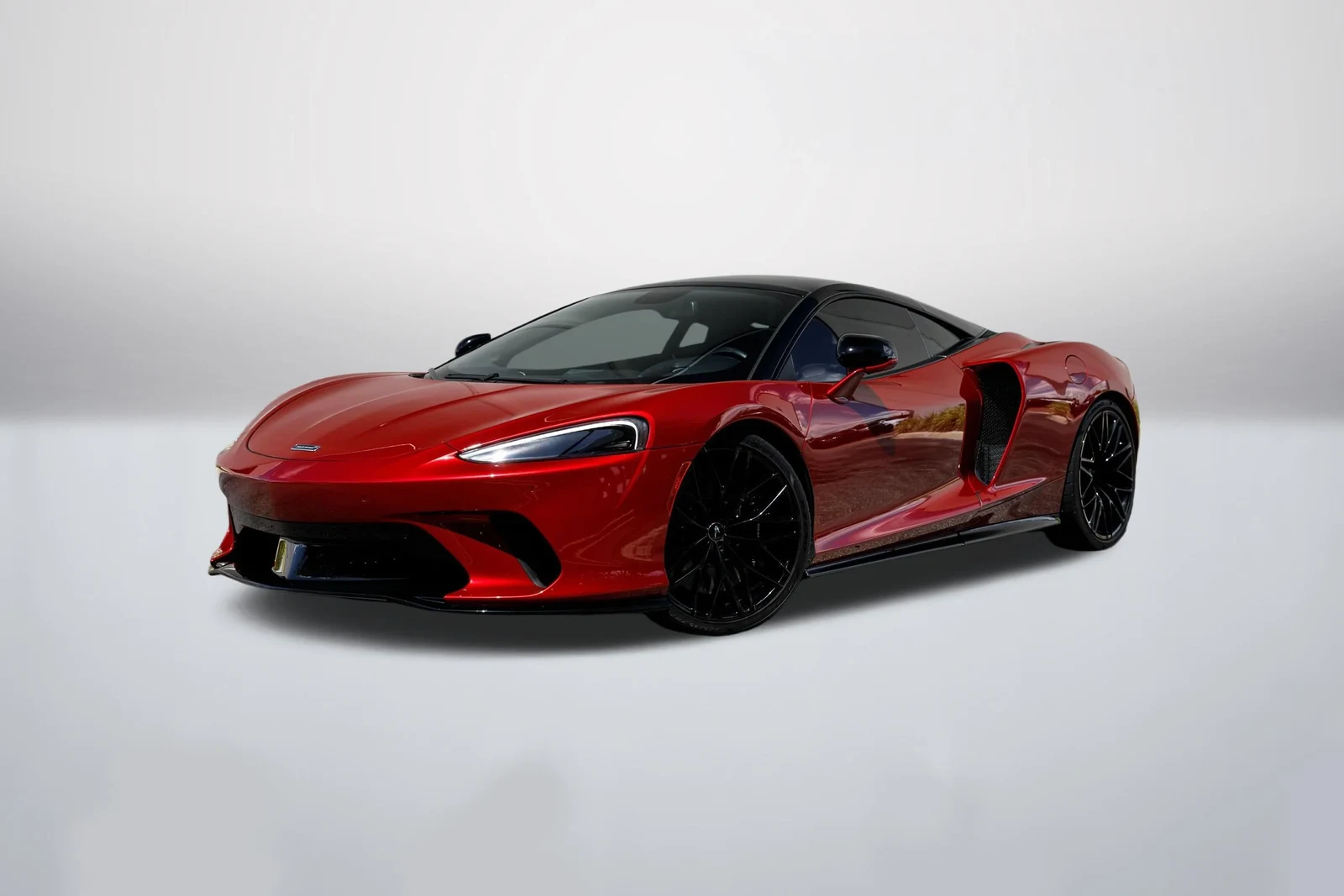 McLaren GT in a front three-quarter view