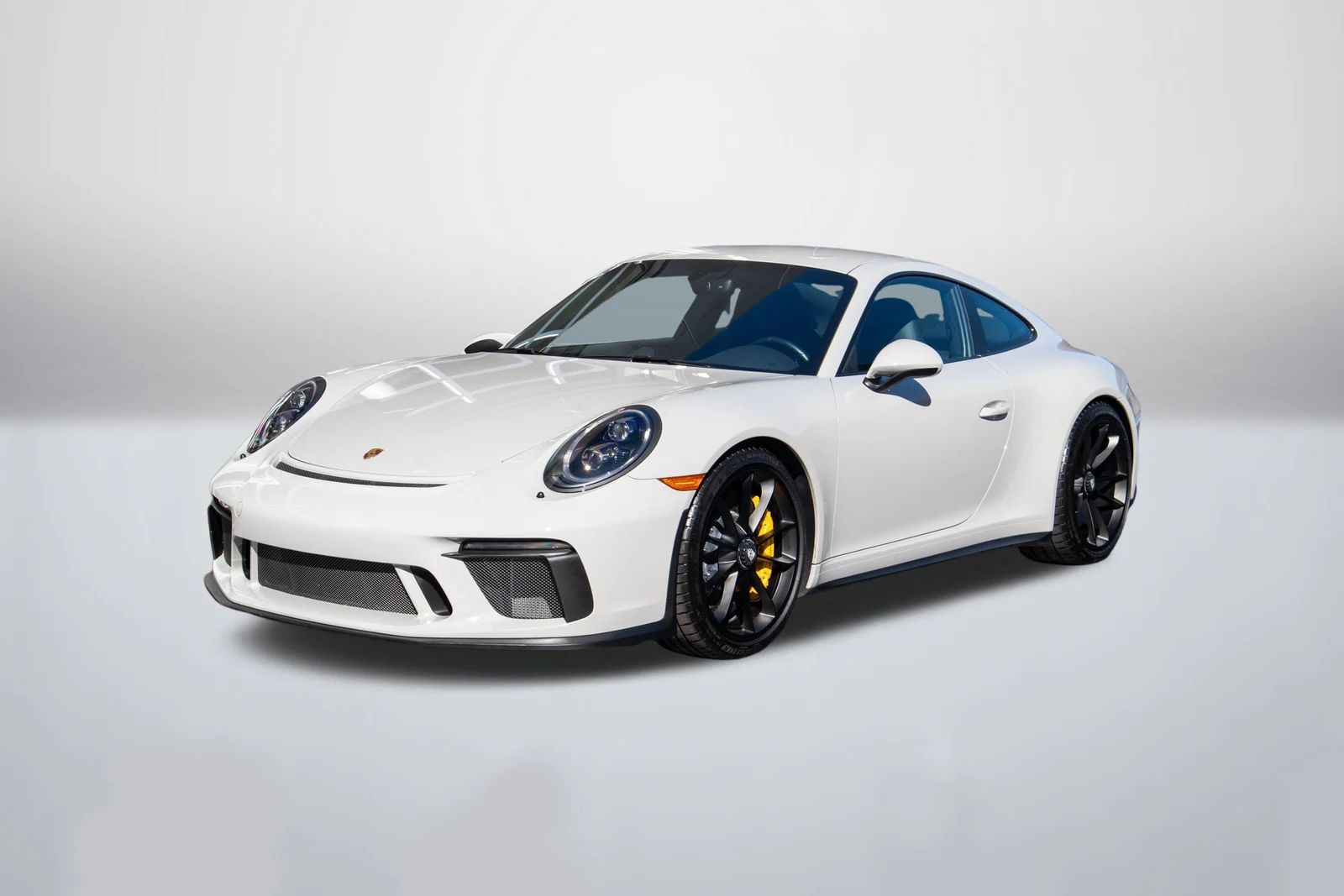 2019 Porsche 911 GT3 Touring for sale, front three-quarter view, White