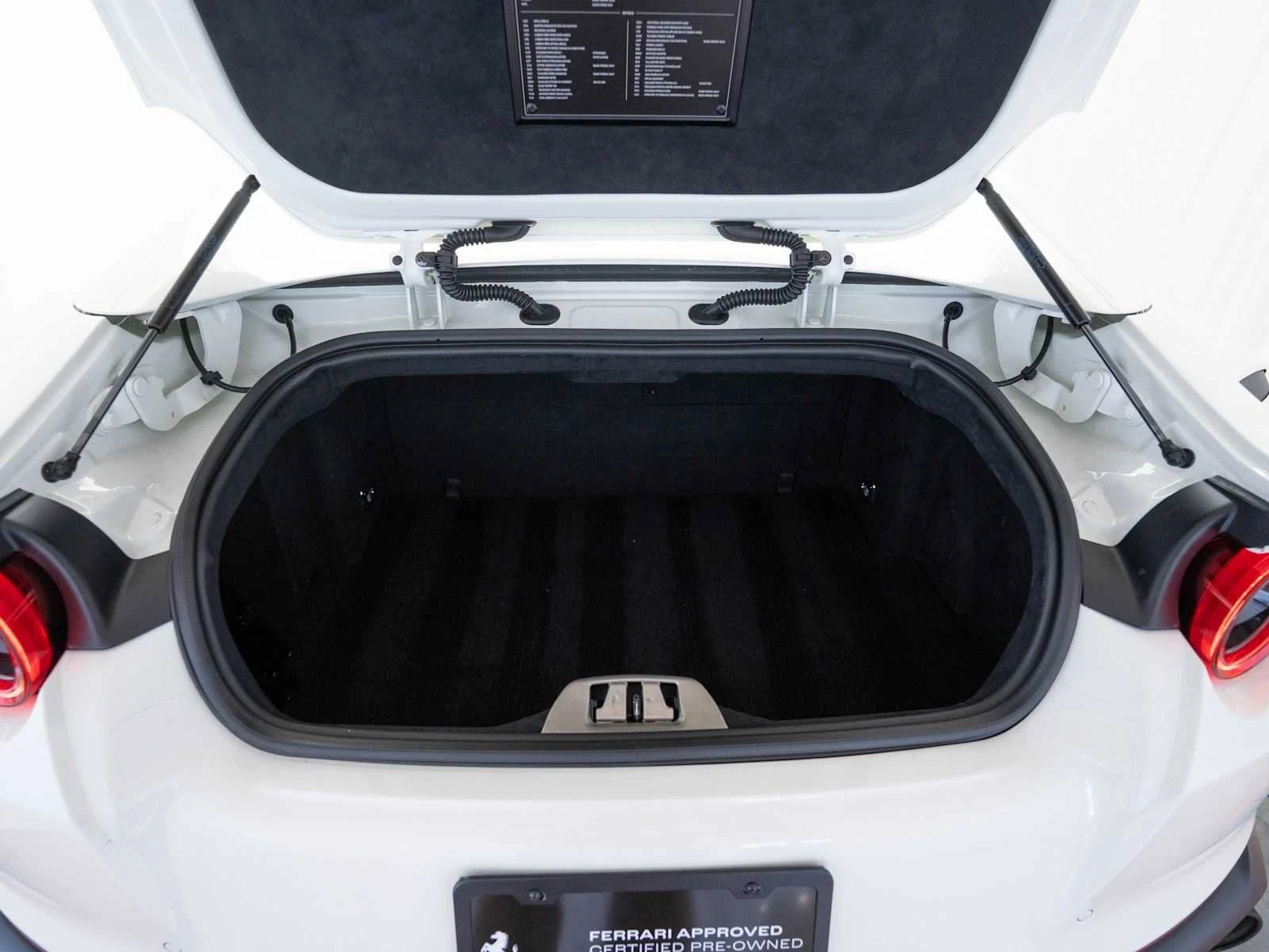 2022 Ferrari 812 GTS trunk