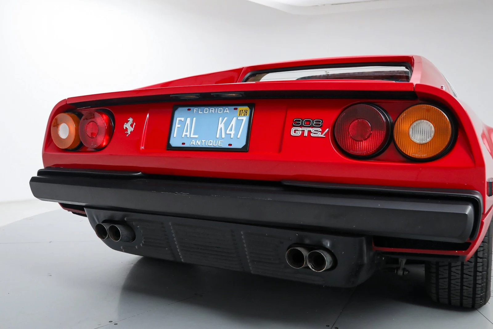 1981 Ferrari 308 GTSi, 18/20