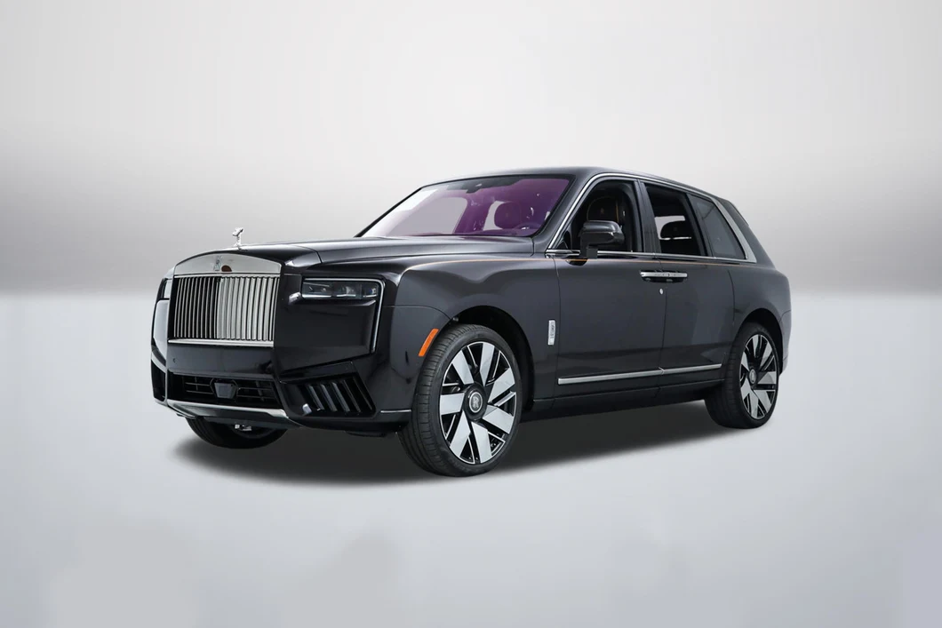 Berwick Bronze Rolls-Royce Cullinan in a front three-quarter view