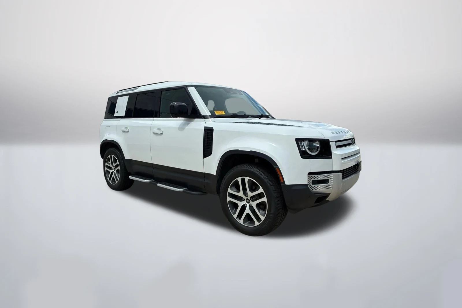 Land Rover Defender 110 P300 S in a front three-quarter view