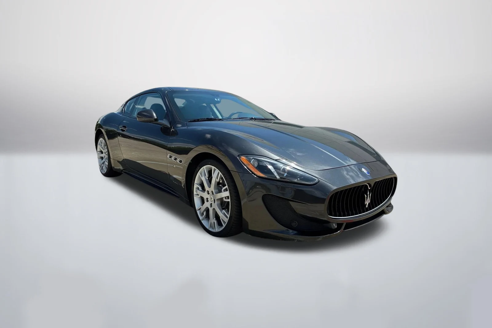 Maserati GranTurismo Sport in a front three-quarter view
