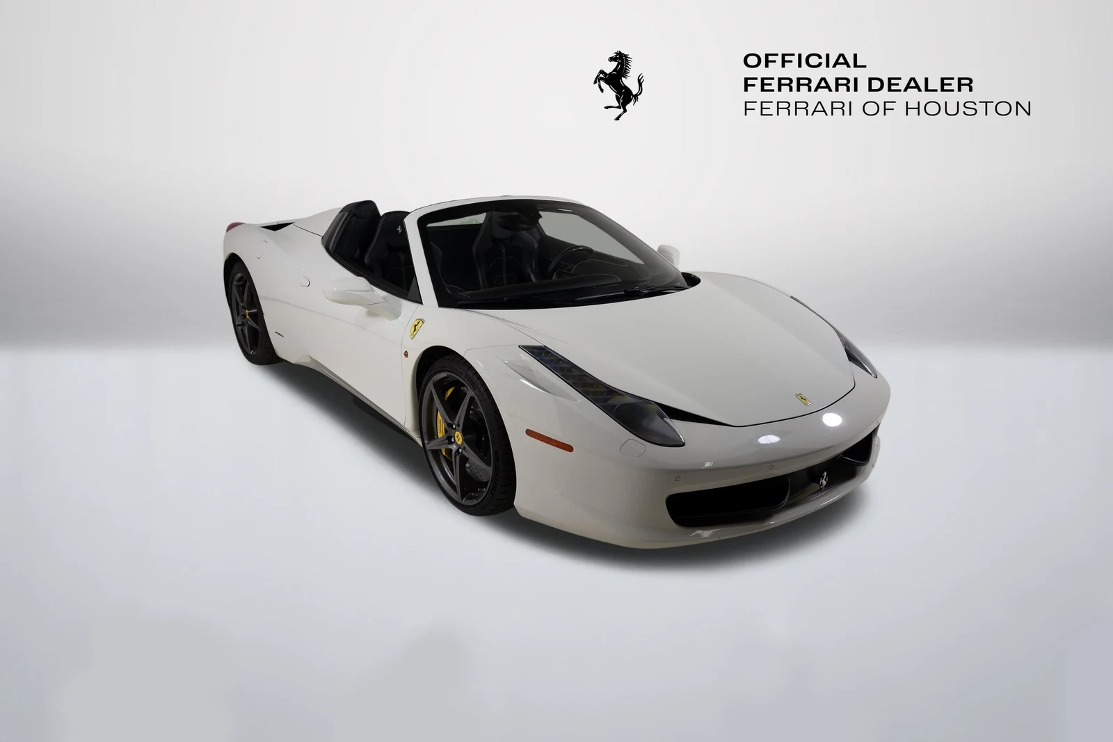 2014 Ferrari 458 Spider for sale, exterior, White