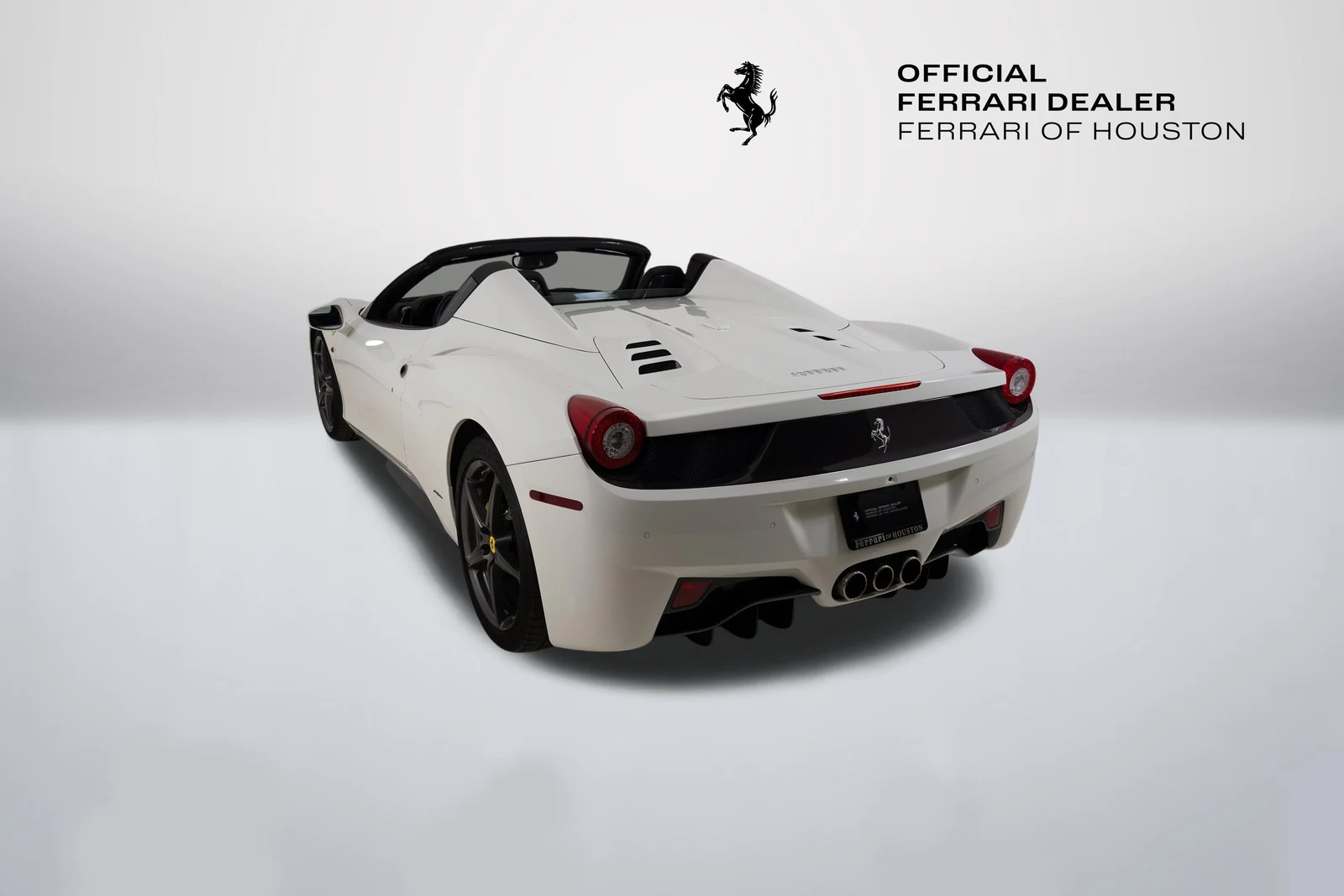 2014 Ferrari 458 Spider for sale, exterior, White
